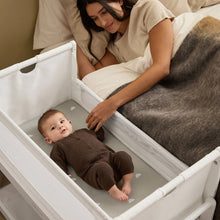 Buy SnuzPod,SnuzPod 5 Bedside Crib – White – Adjustable Height, Breathable Mesh Sides, Newborn Co-Sleeper - Gadcet UK | UK | London | Scotland | Wales| Near Me | Cheap | Pay In 3 | Standard Cribs