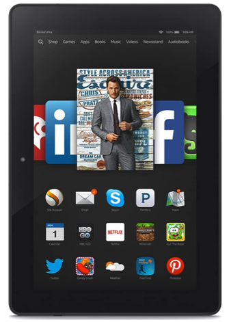 Amazon Fire HDX (2014) - 8.9 Inch - 32GB Storage - 2GB RAM - Snapdragon 800 - Wi-Fi - Black - Unlocked