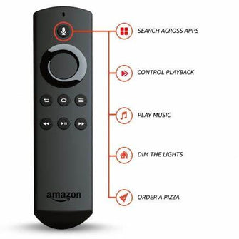 Amazon Fire TV Stick (2nd Gen) – Streaming Media Player with Alexa Voice Remote