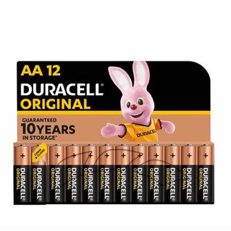 Buy Duracell,Duracell AA Alkaline Batteries – 12 Pack | Original Long-Lasting Power - Gadcet UK | UK | London | Scotland | Wales| Near Me | Cheap | Pay In 3 | Batteries