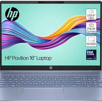 Buy HP,HP Pavilion 16 – Intel Core Ultra 5-125U, 16GB RAM, 512GB SSD, Intel Arc Graphics, Win 11, Sky Blue - Gadcet UK | UK | London | Scotland | Wales| Near Me | Cheap | Pay In 3 | Laptops