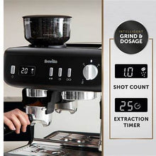 Buy BREVILLE,BREVILLE VCF152 Barista Max+ Bean to Cup Coffee Machine - Black - Gadcet UK | UK | London | Scotland | Wales| Near Me | Cheap | Pay In 3 | Coffee Makers & Espresso Machines