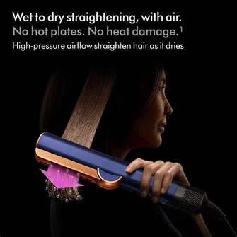 Dyson Airstrait Straightener – Prussian Blue & Rich Copper