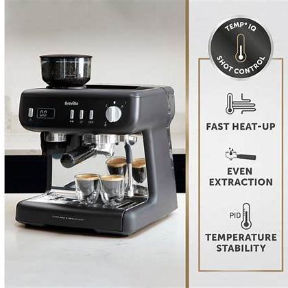 Buy BREVILLE,BREVILLE VCF152 Barista Max+ Bean to Cup Coffee Machine - Black - Gadcet UK | UK | London | Scotland | Wales| Near Me | Cheap | Pay In 3 | Coffee Makers & Espresso Machines