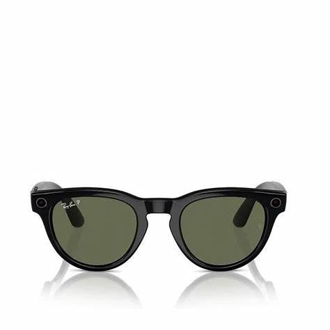 Buy Meta,Ray-Ban Meta Headliner LBF Smart Glasses – Shiny Black with G15 Green Lenses - Gadcet UK | UK | London | Scotland | Wales| Near Me | Cheap | Pay In 3 | Smart Glasses