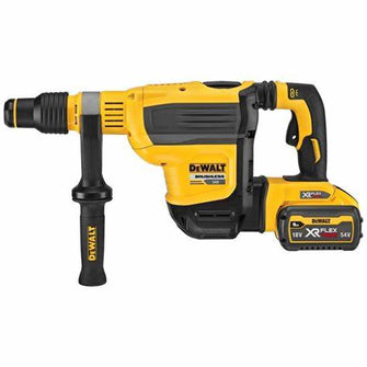 DeWalt DCH614X2 XR FlexVolt 54V SDS Max Hammer Drill – 2 x 3.0Ah Li-ion Batteries