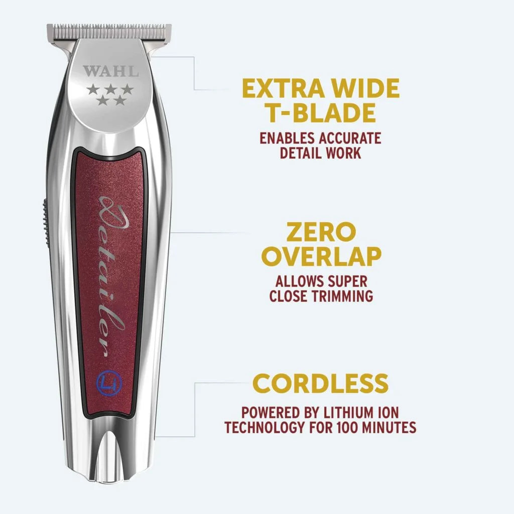 Buy WAHL,Wahl Wireless Detailer LI Hair Clipper - Extra Wide T-Blade, Powerful Clipper for Edges, Lines & Detail Work - Gadcet UK | UK | London | Scotland | Wales| Near Me | Cheap | Pay In 3 | Hair Clippers & Trimmers