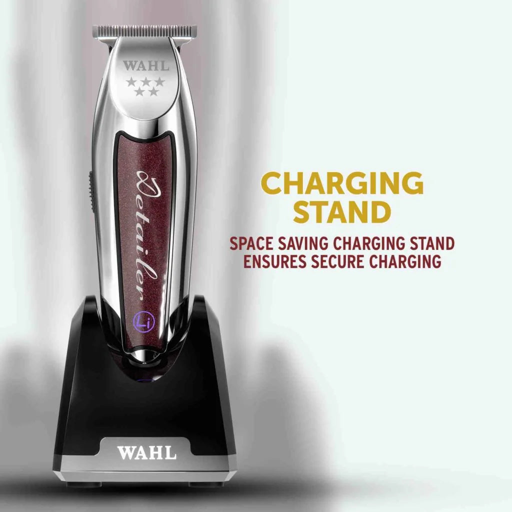Wahl Wireless Detailer LI Hair Clipper - Extra Wide T-Blade, Powerful ...