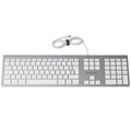 Buy Xtrememac,XtremeMac Wired Keyboard USB-C for Mac - Silver - Gadcet UK | UK | London | Scotland | Wales| Near Me | Cheap | Pay In 3 | Keyboards