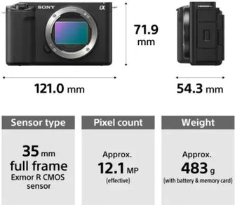 Buy Sony,Sony ZV-E1 4K Vlog Camera - 12.1MP (Body Only) - Gadcet UK | UK | London | Scotland | Wales| Near Me | Cheap | Pay In 3 | Video Cameras