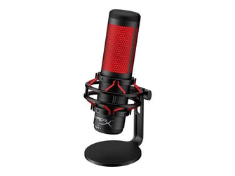 HP HyperX 4P5P6AA QuadCast – Standalone Microphone for streamers, content creators and gamers PC, PS4, and Mac Black