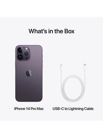 Apple iPhone 14 Pro Max 5G 512GB, Deep Purple - Unlocked