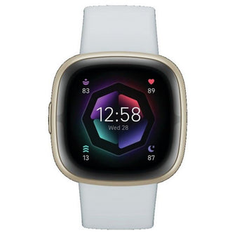 Fitbit,Fitbit Sense 2 Smart Watch - Blue Mist/ Soft Gold - Gadcet.com