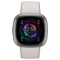 Buy Fitbit,Fitbit Sense Smart Watch - Lunar White - Gadcet.com | UK | London | Scotland | Wales| Ireland | Near Me | Cheap | Pay In 3 | smart watch