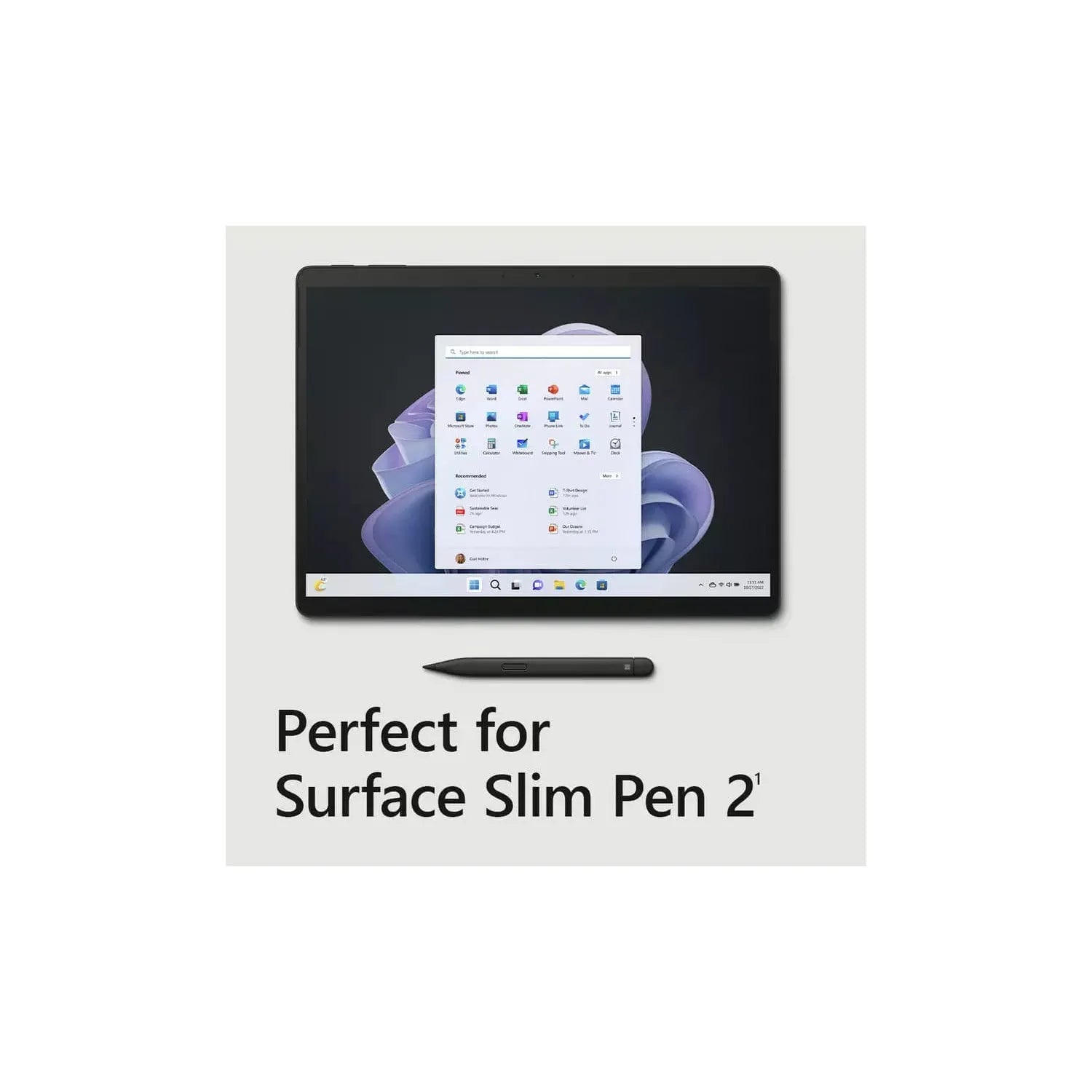 Microsoft Surface Pro 9 13in, Intel Core i5 - 1235U, 8GB 256GB 2-in-1 Laptop - QEZ-00020
