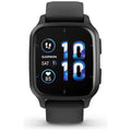 Garmin,Garmin Venu Sq 2 Music Edition Smart Watch - Black/ Slate - Gadcet.com