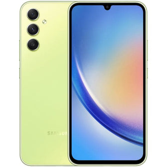 Samsung,Samsung Galaxy A34 5G 8GB RAM, 128GB Storage, Dual Sim, Amazing Lime - Unlocked - International Model - Gadcet.com