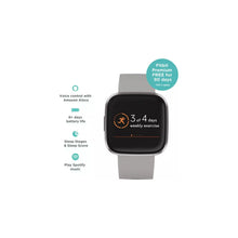 Fitbit Versa 2 Smart Watch - Grey Alu / Stone Band