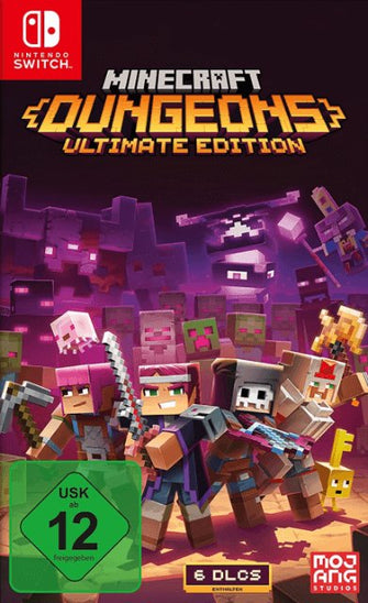 Nintendo,Minecraft Dungeons Ultimate Edition for Nintendo Switch Games - Gadcet.com