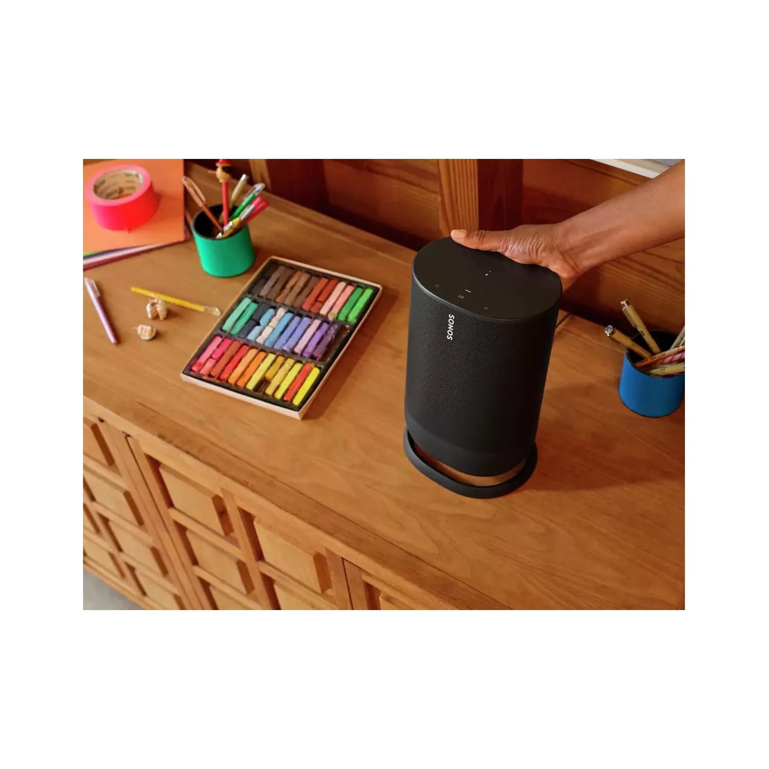 Sonos Move S17 Wireless Smart Speaker - Black