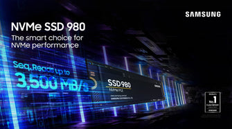 Samsung 980 500GB M.2 NVMe Internal SSD - MZ - V8V500