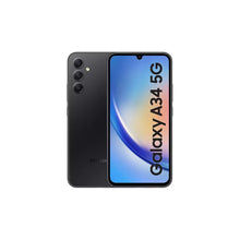 Samsung,Samsung Galaxy A34 5G 8GB RAM, 128GB Storage, Dual Sim, Awesome Graphite - Unlocked - International Model - Gadcet.com