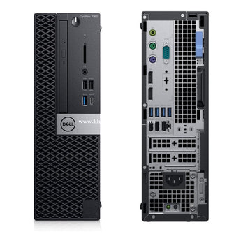 Dell Optiplex 7050, Core i7-8700 3.2GHz, 16GB RAM, 256GB M.2 NVMe SSD, Win 10 PRO - Black