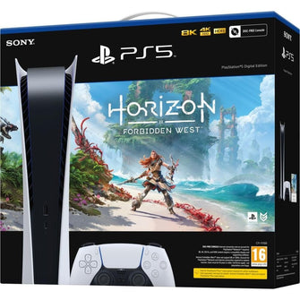 Buy Sony,PlayStation 5 Digital Edition - Horizon Forbidden West Bundle (PS5) - Gadcet.com | UK | London | Scotland | Wales| Ireland | Near Me | Cheap | Pay In 3 | Video Game Consoles