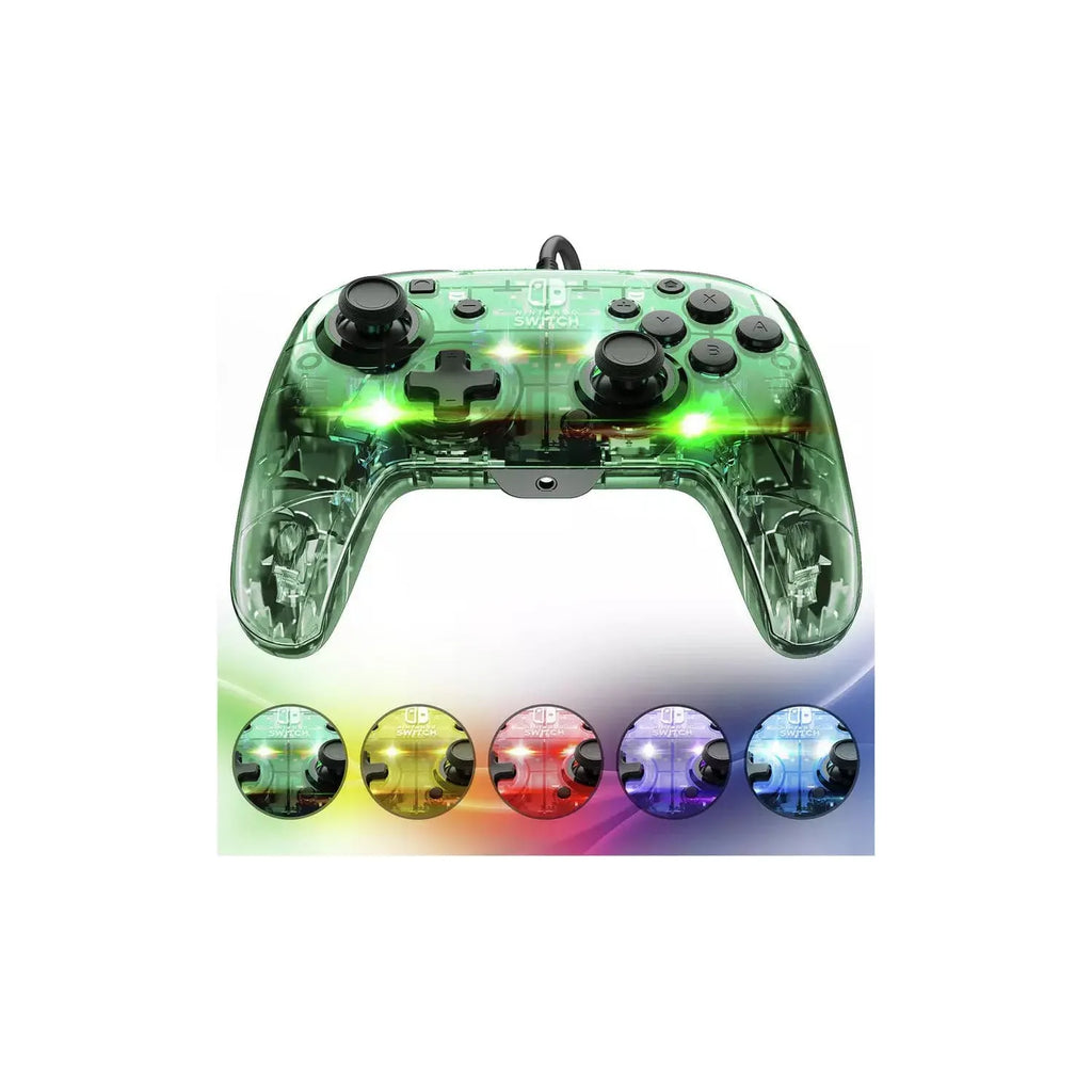 PDP Afterglow Prismatic RGB Nintendo Switch Wired Controller | Gadcet UK