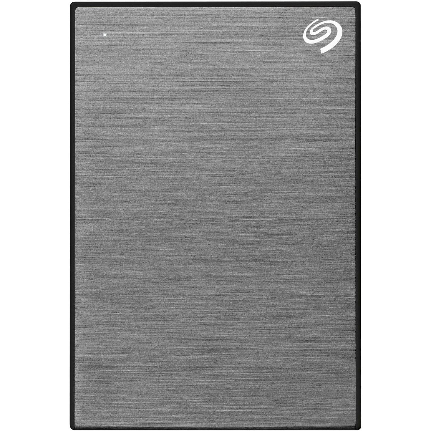 Seagate One Touch, Portable External 5TB HDD Hard Drive - Space Grey