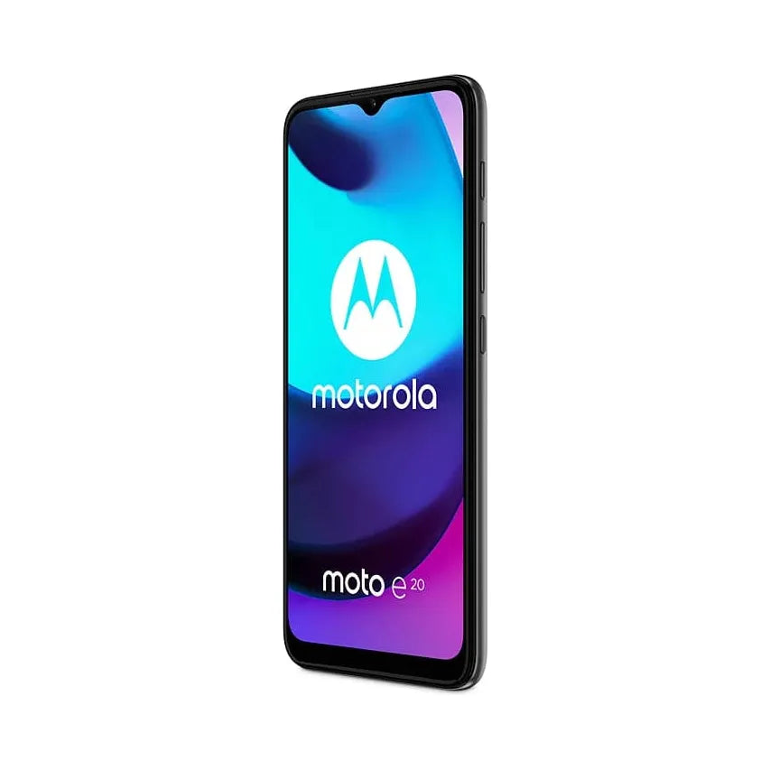 Motorola,Motorola E20 4G 32GB Storage, 2GB RAM, Dual Sim Nano - Grey - Unlocked - Gadcet.com
