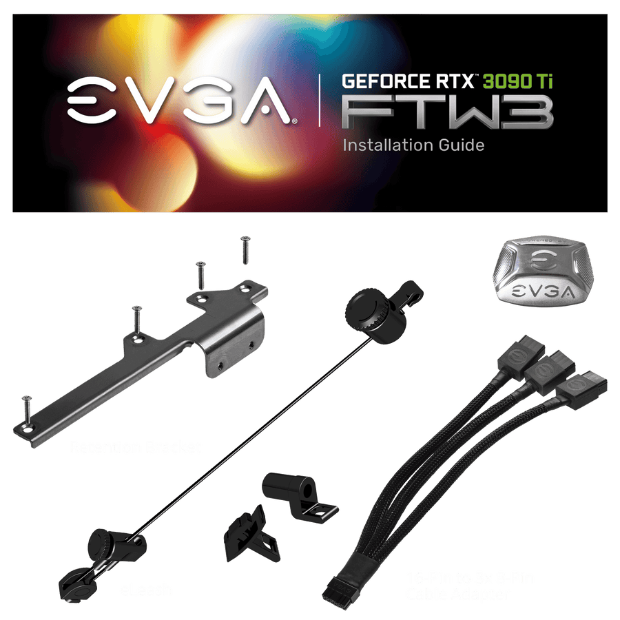 EVGA GeForce RTX 3090 Ti FTW3 Ultra Gaming 24GB GDDR6X, iCX3