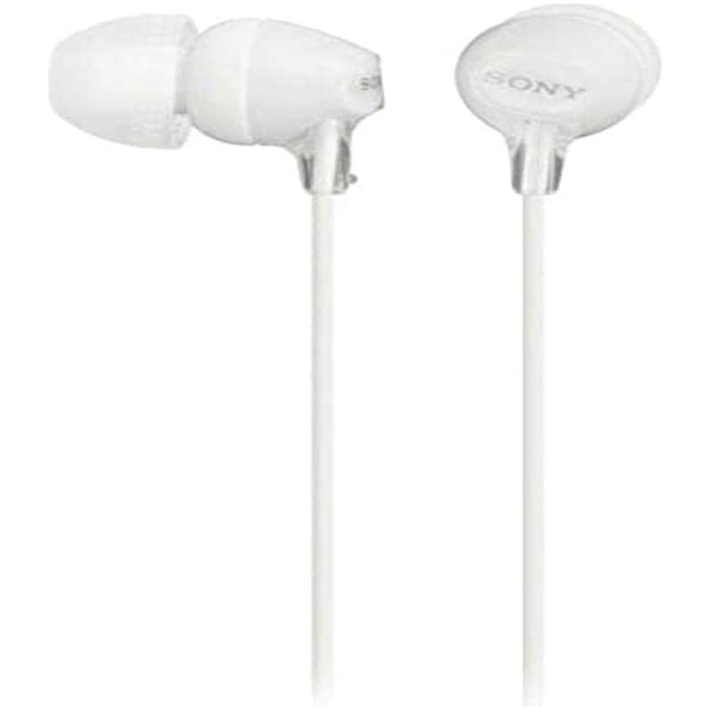 Sony MDR-EX15LP In-Ear Headphones - White - Gadcet.com