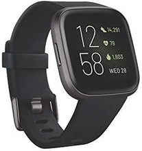 Buy Fitbit,Fitbit Versa 2 Smart Watch - Carbon Alu / Black Band - Gadcet.com | UK | London | Scotland | Wales| Ireland | Near Me | Cheap | Pay In 3 | 