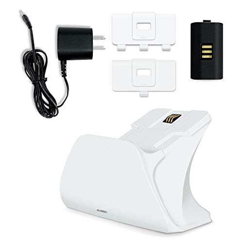 Buy Xbox,Controller Gear Robot White-Universal Xbox Pro Charging Stand with 1100 Mah Rechargeable Battery,Charging Dock,Charging Station for Xbox Series X|S &Xbox One(Controller Sold Separately)- Xbox Series X - Gadcet.com | UK | London | Scotland | Wales| Ireland | Near Me | Cheap | Pay In 3 | 