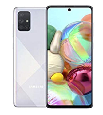 Buy Samsung,Samsung Galaxy A71 Dual-SIM 128 GB - Prism Crush Silver - Gadcet.com | UK | London | Scotland | Wales| Ireland | Near Me | Cheap | Pay In 3 | Mobile Phone