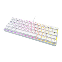 Corsair K65 RGB MINI 60% Mechanical Gaming Keyboard — CHERRY MX SPEED — White