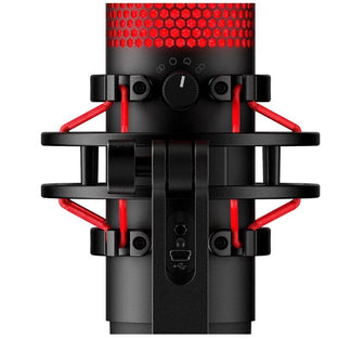 HP HyperX 4P5P6AA QuadCast – Standalone Microphone for streamers, content creators and gamers PC, PS4, and Mac Black