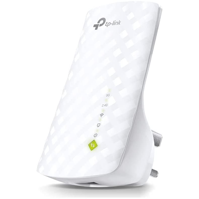 TP-LINK,TP-Link RE200 AC750 Universal Dual Band Range Extender, Broadband/Wi-Fi Extender, Wi-Fi Booster/Hotspot with Ethernet Port, Plug and Play, Smart Signal Indicator, UK Plug - Gadcet.com
