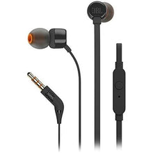 JBL T110 Universal In-Ear Headphones with Remote Control and Microphone, Black - Gadcet.com