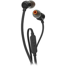JBL T110 Universal In-Ear Headphones with Remote Control and Microphone, Black - Gadcet.com