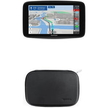 TomTom Car Sat Nav GO Discover, 7 Inch, with Traffic Congestion and Speed Cam World Maps, Quick-Updates via WiFi with Sat Nav Premium Leather Carry Case - Gadcet.com