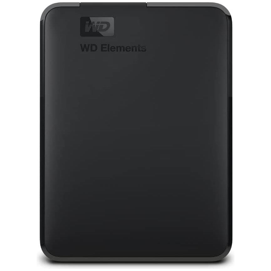 Western Digital,WD 2 TB Elements Portable External Hard Drive  - Black - Gadcet.com