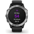 Buy Garmin,Garmin fenix 6, Ultimate Multisport GPS Watch, Heat and Altitude Adjusted V02 Max, Pulse Ox Sensors and Training Load Focus, Silver with Black Band - Gadcet.com | UK | London | Scotland | Wales| Ireland | Near Me | Cheap | Pay In 3 | Watches