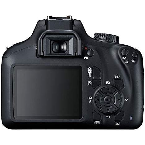 Canon,Canon EOS 4000D + EF-S 18-55mm III SLR Camera Kit 18 MP 5184 x 3456 pixels Black - Gadcet.com