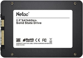 Buy Netac,Netac 128GB Internal SSD 2.5 Inch SATA III 6Gb/s, 3D NAND Internal Solid State Drive, Read Speeds up to 530MB/s - Gadcet.com | UK | London | Scotland | Wales| Ireland | Near Me | Cheap | Pay In 3 | Hard Drives