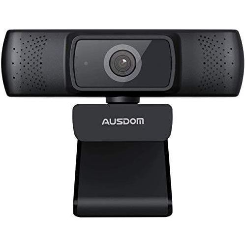Microphone Ausdom Cam AUSDOM AF640 1080P Webcam Auto Focus With - Main Image