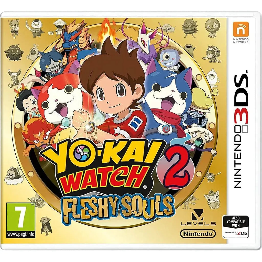 Nintendo,Yo-Kai Watch 2: Fleshy Souls Nintendo 3DS Game - Gadcet.com
