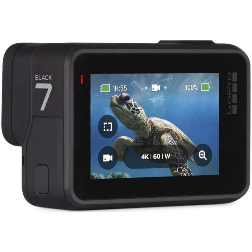 Buy GoPro,GoPro HERO7 Black — Waterproof Digital Action Camera with Touch Screen 4K HD Video 12MP Photos Live Streaming Stabilisation - Gadcet.com | UK | London | Scotland | Wales| Ireland | Near Me | Cheap | Pay In 3 | Cameras