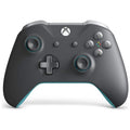 Microsoft Official Xbox Grey and Blue Wireless Controller